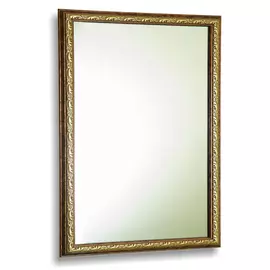 зеркало в раме ТАЛИСМАН 400x500мм золото пластик
