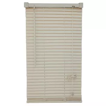 жалюзи горизонтальные UGO LOKS 80x180см бежевые 25мм, арт.A18080C