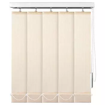 жалюзи вертикальные УЮТ Магнолия 160х180см бежевые 89 мм, арт.61.00ТО.9063