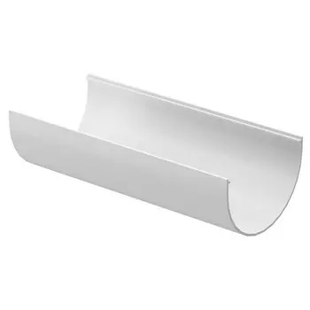 желоб водосточный DOCKE Premium d120мм 3м пломбир ПВХ