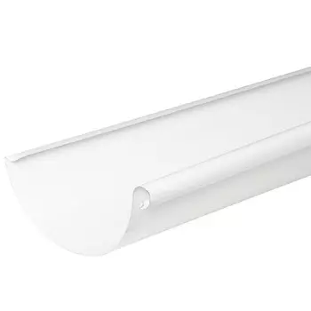 желоб водосточный стальной 3м белый