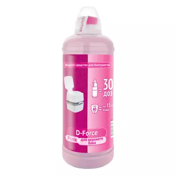 жидкость D-Force Pink 1,8л для верхнего бака