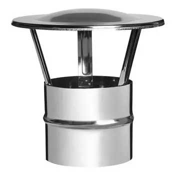 зонт дымохода Ф115мм AISI 430