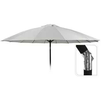 зонт от солнца Шанхай d270см h3м п/э светло-серый