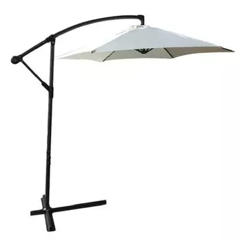 Зонт садовый подвесной бежевый 3 м