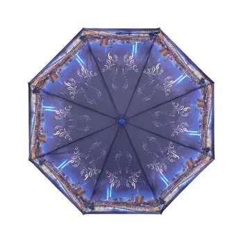 зонт женский автомат 56см с рисунком в асс-те