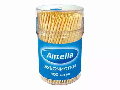 зубочистки ANTELLA 300шт