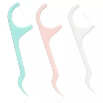 зубочистки с нитью D.I.E.S. Микс 2 ваниль, дыня, мята 150шт