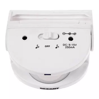 звонок беспроводной REXANT 46-0215 12 мелодий 3хААА белый