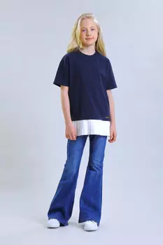 Блузка с коротким рукавом