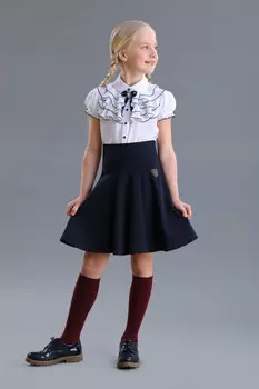 Блузка с коротким рукавом