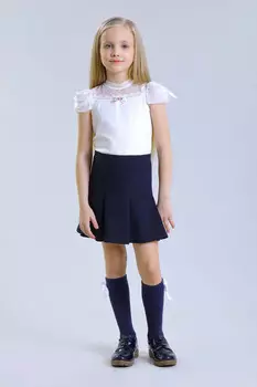 Блузка с коротким рукавом