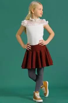 Юбка 1649-516-ВПГ (бордо)