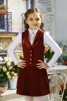 Юбка 854-514-ВВОК (бордо)