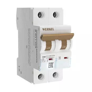 Автоматический выключатель Werkel W902P404 / Автоматический выключател