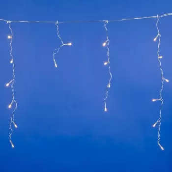 Бахрома светодиодная, 2м Uniel ULD-B2005-048/DTA WARM WHITE IP20