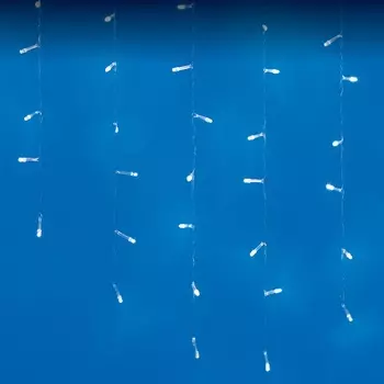 Бахрома светодиодная, 6м Uniel ULD-B6007-300/DTA WHITE IP44