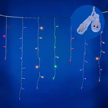 Бахрома светодиодная с эффектом мерцания, 25м Uniel ULD-B25006-440/TTK