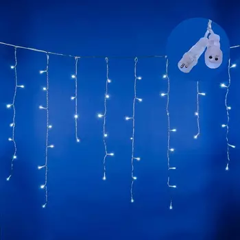 Бахрома светодиодная с эффектом мерцания, 25м Uniel ULD-B25006-440/TTK