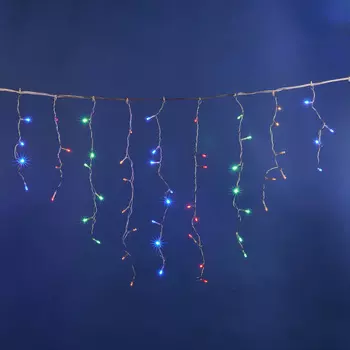 Бахрома светодиодная с контроллером, 3 м Uniel ULD-B3010-200/DTA MULTI