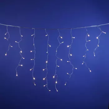 Бахрома светодиодная с контроллером, 3 м Uniel ULD-B3010-200/DTA WARM