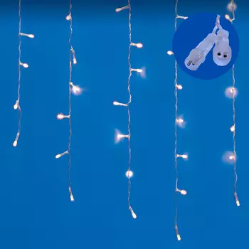 Бахрома светодиодная со статическим свечением, 6м Uniel ULD-B6007-200/