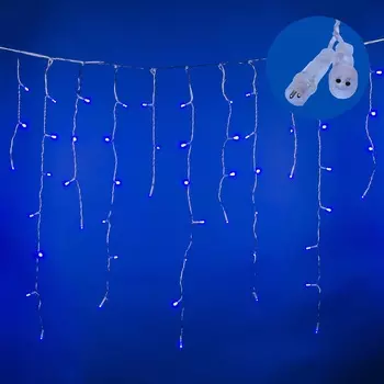 Бахрома светодиодная со статическим свечением, 6м Uniel ULD-B6007-200/