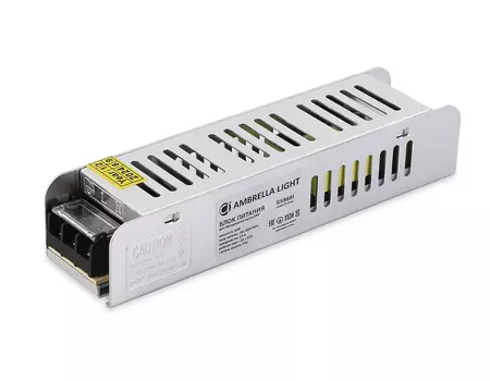 Блок питания с EMC для светодиодной ленты 24V 60W Ambrella LED Driver