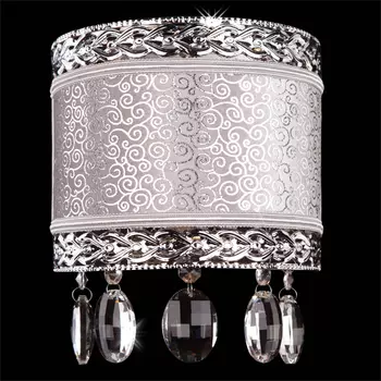 Бра Eurosvet 3458/2 хром/прозрачный хрусталь Strotski