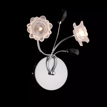 Бра с цветочками 4853 4853/2 хром Eurosvet