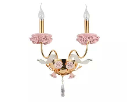 Бра с цветочками Muntiggioni OML-70411-02 Omnilux