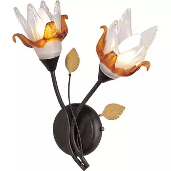 Бра с цветочками N-Light BX-0442 BX-0442/2 ferrugineous N-Light