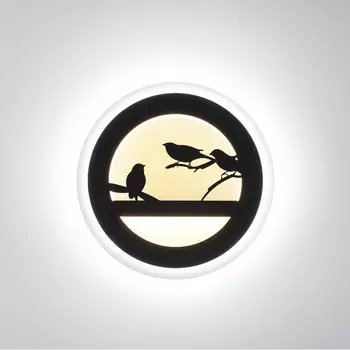 Бра с птичками Wallpic 3840/20WL Odeon Light
