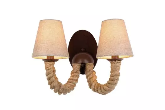 Бра с веревками Corda A8958AP-2BR Arte L