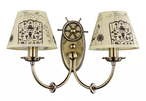 Бра со штурвалом Cruise ARM625-02-R Maytoni
