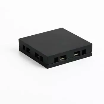 Четырёхсторонний соединитель для накладного шинопровода Elektrostandar