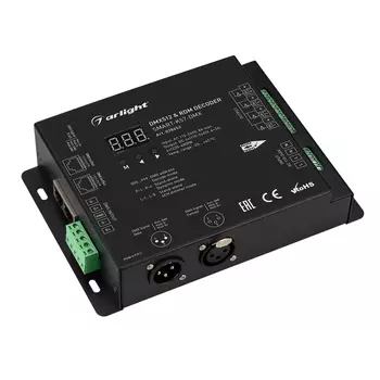 Декодер DMX512 для 230V светодиодных лент и гибкого неона Arlight 0284