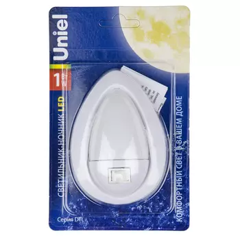 Детский ночник Uniel DTL-314 Огонек/White