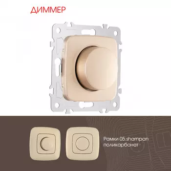 Диммер Arte Milano Am-205 205.48-1.shampan