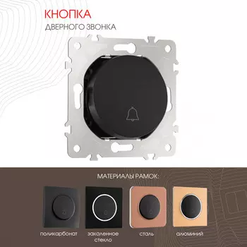 Дверной звонок Arte Milano Am-202 202.36-1.black