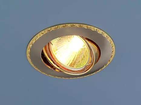 Elektrostandart 635 635 MR16 SNG сатин никель/золото