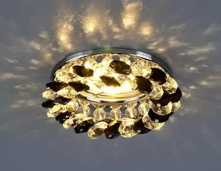 Elektrostandart Встраиваемый потолочный светильник 206 MR16 CH/BK/CL хром/черный/прозрачный