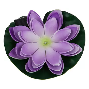 Фигура для сада Uniel USL-S-828/PT060 PURPLE WATERLILY