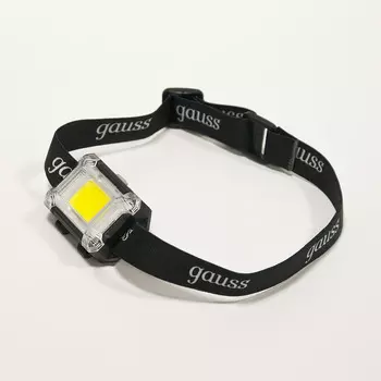 Фонарик Gauss Фонарь налобный GF304