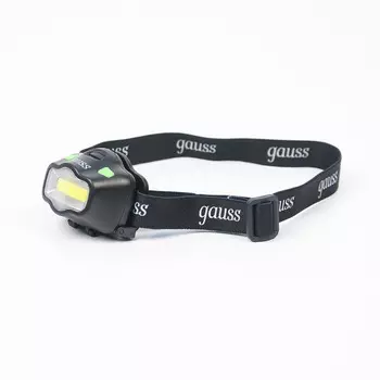 Фонарик Gauss Фонарь налобный GF308