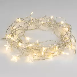 Гирлянда-дождь Eurosvet 100-002 100-002 теплый белый 1,8*0,5м IP20