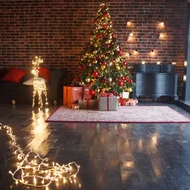 Гирлянда Eurosvet 400-101 400-101 теплый белый с эффектом мерцания 10м