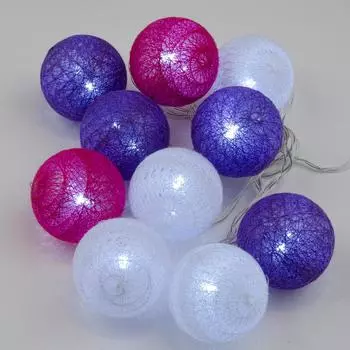 Гирлянда Uniel ULD-S0200-010/STB/2AA WHITE IP20 TANGLES-1