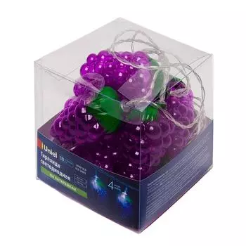 Гирлянда Uniel ULD-S0400-010/STB/2AA WHITE IP20 GRAPES
