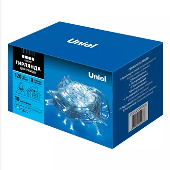 Гирлянда Uniel ULD-S1000-120/DWA WHITE IP67